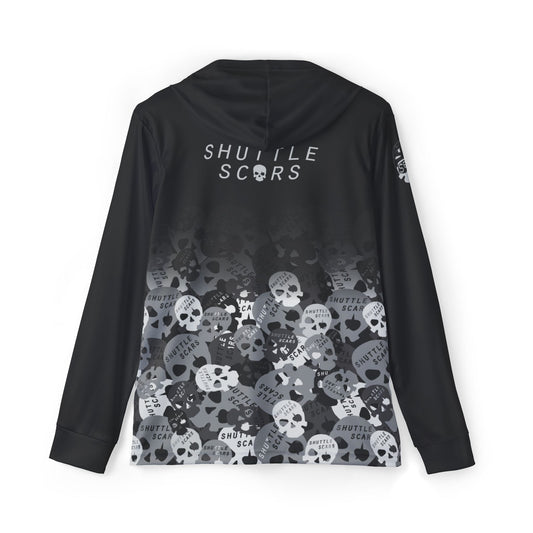 Shuttle Scars Fade To Black Light Weight Hooded LS Jersey