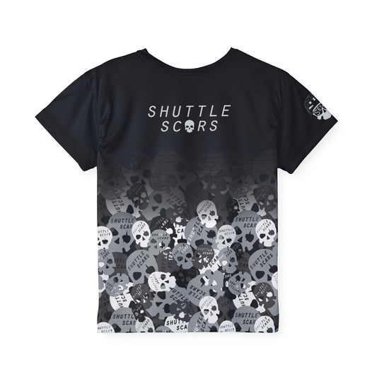 Shuttle Scars Fade To Black Youth Jersey