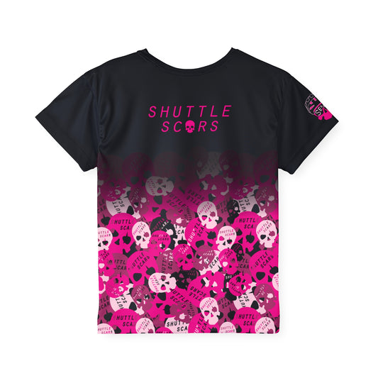 Shuttle Scars Pink Camo Youth Jersey