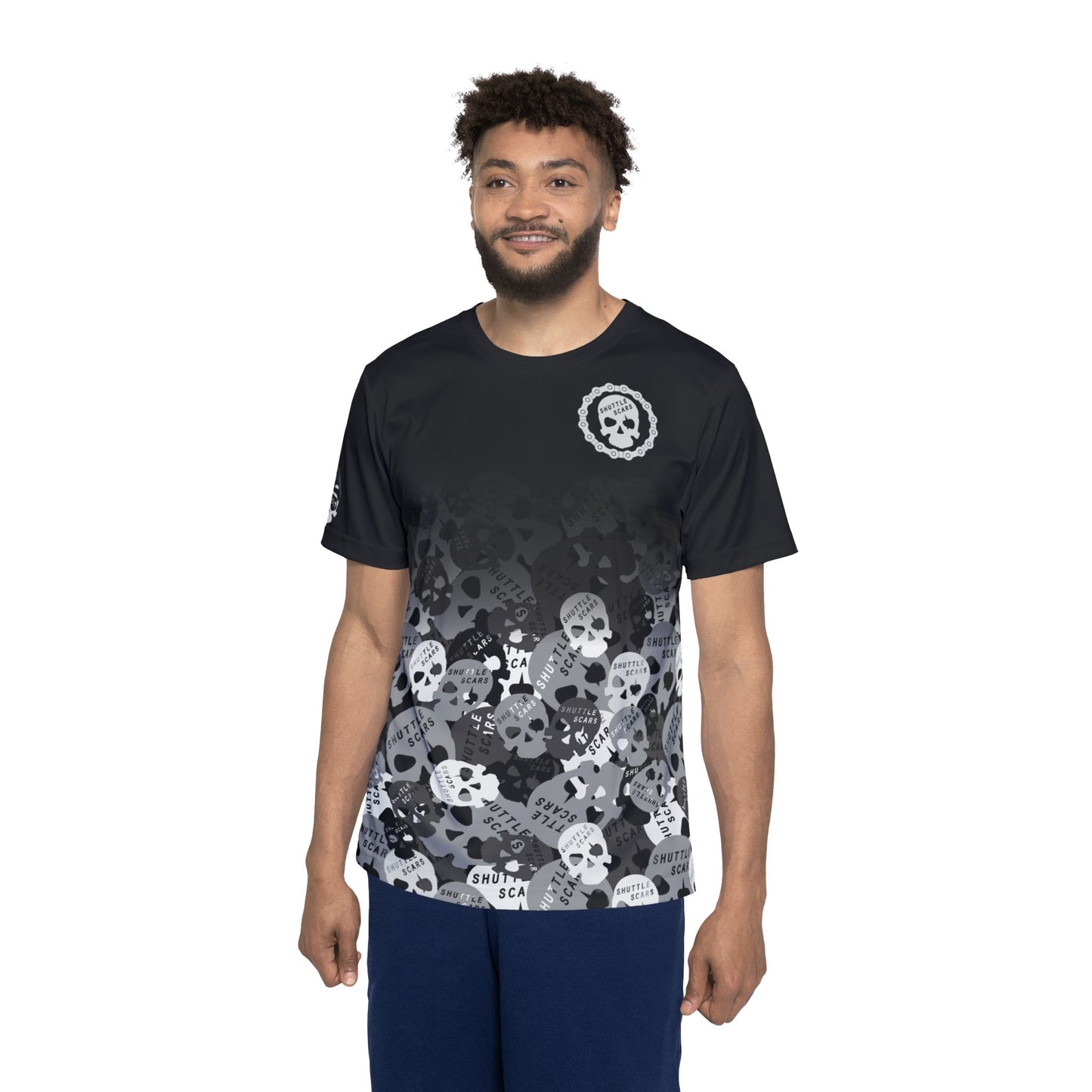 Shuttle Scars Fade To Black Light Weight SS Jersey
