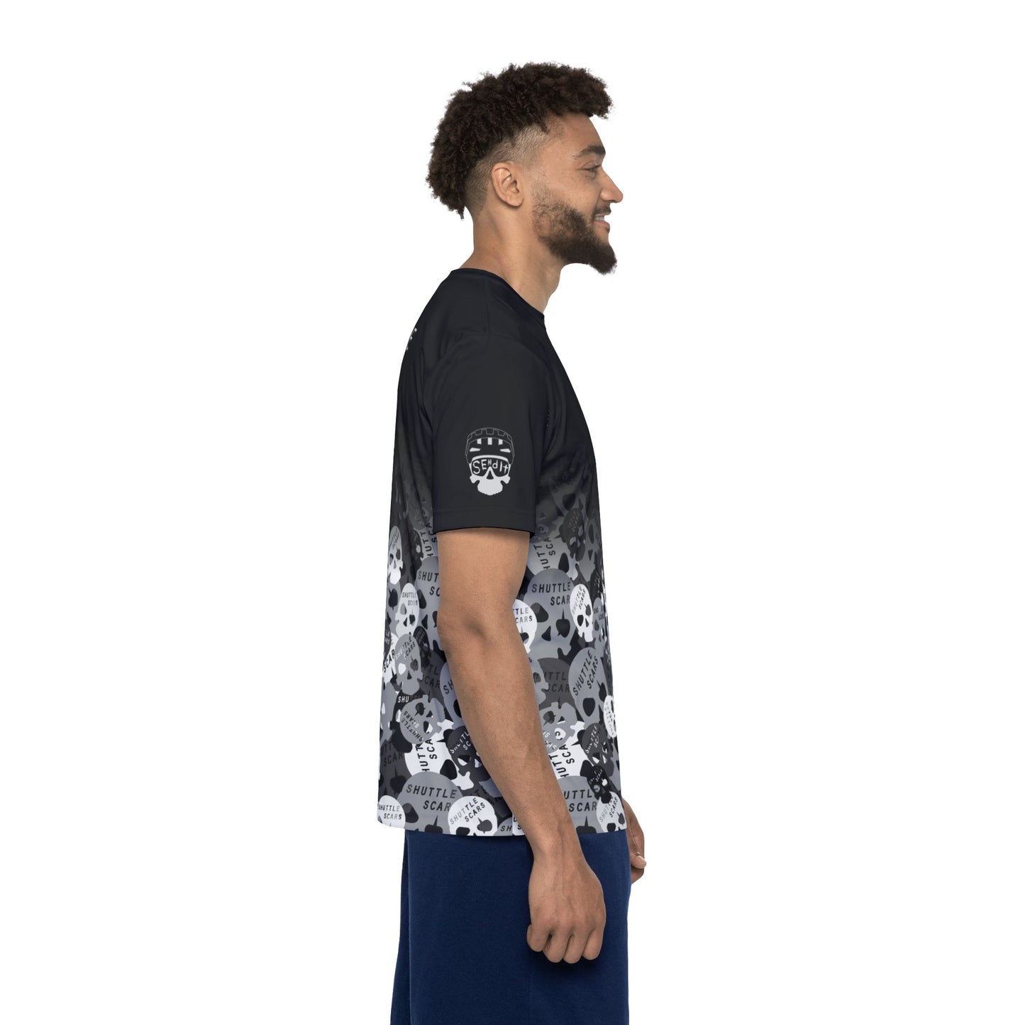 Shuttle Scars Fade To Black Light Weight SS Jersey