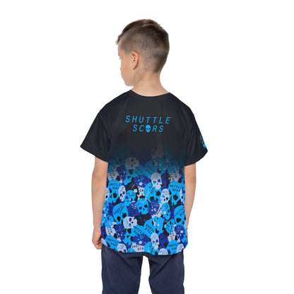 Shuttle Scars Blue Camo Youth Jersey
