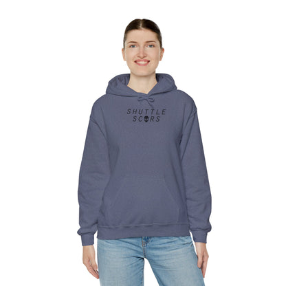 Shuttle Scars Unisex Heavy Blend™ Hooded Sweatshirt - Black Print