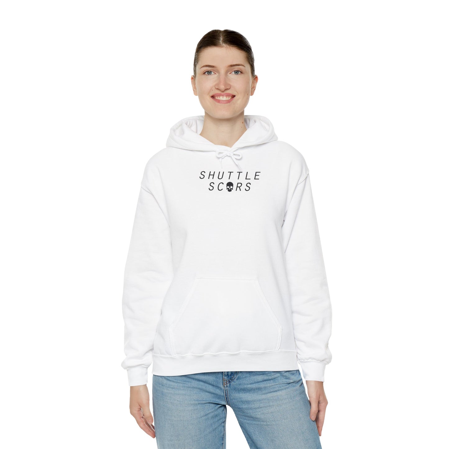 Shuttle Scars Unisex Heavy Blend™ Hooded Sweatshirt - Black Print