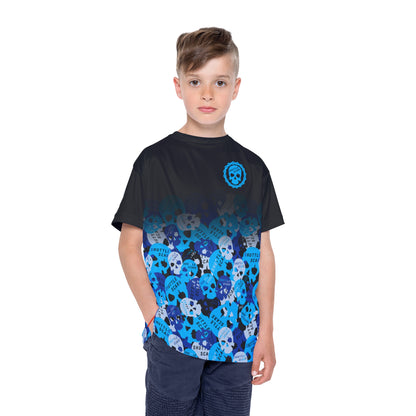 Shuttle Scars Blue Camo Youth Jersey