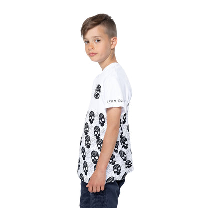 Shuttle Scars Grom Squad Youth Jersey - White