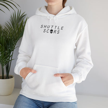 Shuttle Scars Unisex Heavy Blend™ Hooded Sweatshirt - Black Print