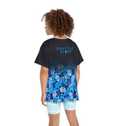 Shuttle Scars Blue Camo Youth Jersey