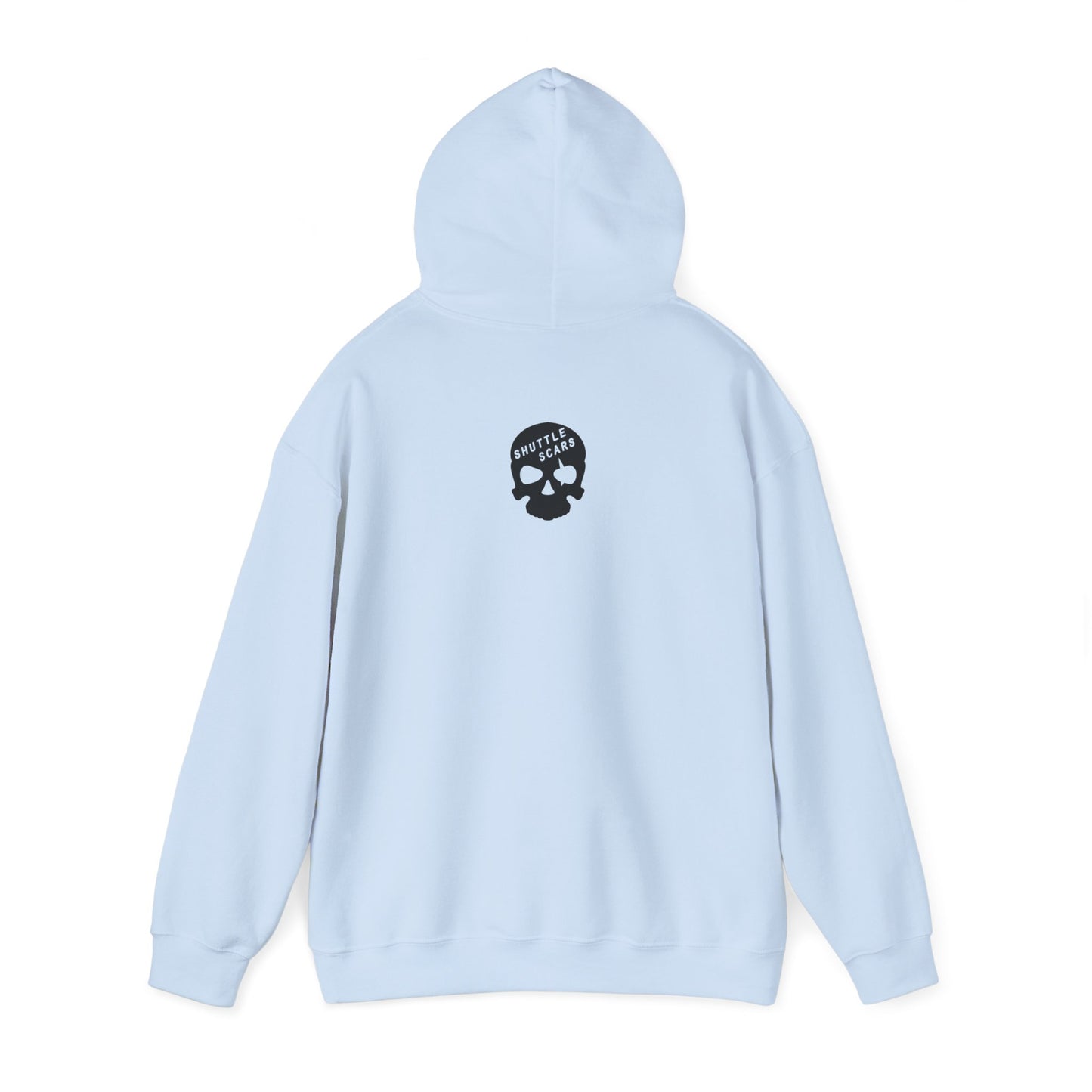 Shuttle Scars Unisex Heavy Blend™ Hooded Sweatshirt - Black Print